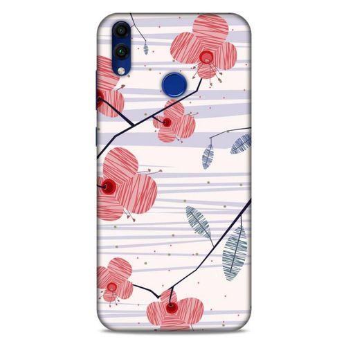 Huawei Honor 8C Kılıf Japonya (26) Tpu Silikon Kılıf Japon Kiraz Çiçekleri