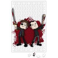 Negan And The Governor Puzzle 240 Parça Yapboz