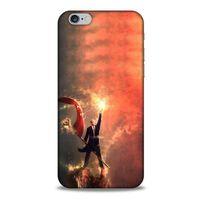 Apple Iphone 6S Kılıf Atatürk (44) Tough Armor Kılıf Alev Kırmızı