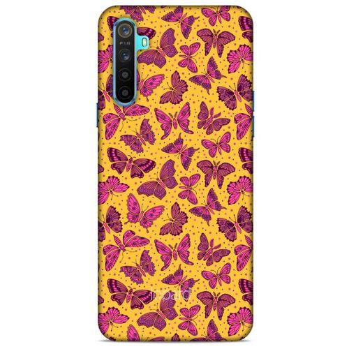 Oppo Realme 6i Kılıf Kelebek Etkisi (27) Tasarımlı Kılıf Karışık Renkli