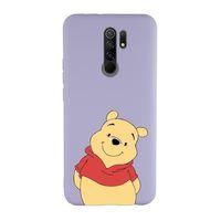 Xiaomi Redmi 9 Uyumlu Pooh Desenli Premium Silikonlu Lansman Telefon Kılıfı