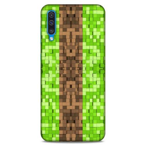 Lopard Samsung Galaxy A50 Uyumlu Kılıf PiXel (7) Telefon Kılıfı Yuvarlak