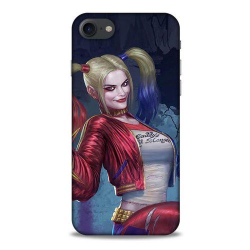 Apple Iphone 8 Uyumlu Kılıf Harley Quinn (9) Kılıf Gri
