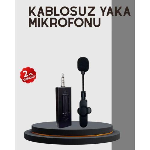 Kablosuz Profesyonel Mikrofon – 360° Ses Yakalama, 60 M Menzil, Gürültü Engelleyici