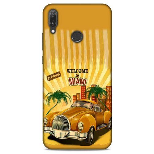 Retro (18) Desen Telefon Kılıfları Renkli Huawei Y9 2019 Kılıf