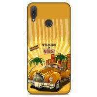 Retro (18) Desen Telefon Kılıfları Renkli Huawei Y9 2019 Kılıf