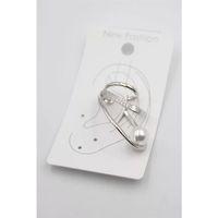 Taşlı Kıkırdak Küpe - Gümüş