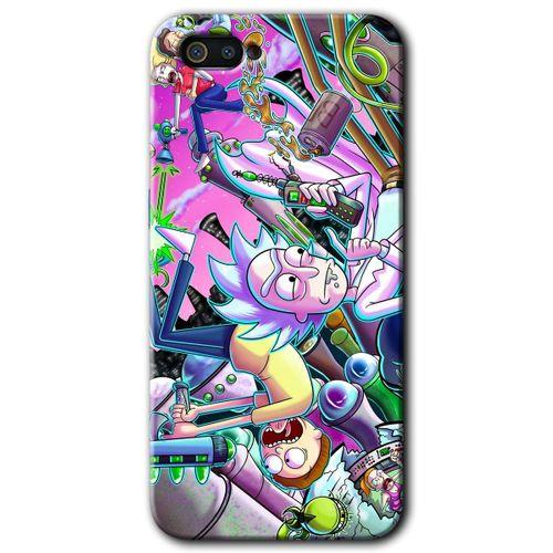 Realme C2 Kılıf HD Desen Baskılı Arka Kapak - Graffiti Çizgi Film
