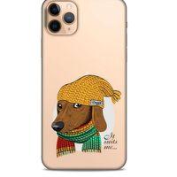 Zoologix (85) Apple Iphone 11 Pro Şeffaf Kılıf Silikon Desenli