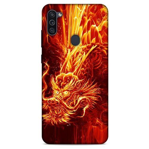 Samsung Galaxy M11 Kılıf Dragons (12) Koruyucu Silikon Ateş Ejderhası