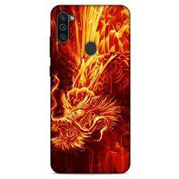 Samsung Galaxy M11 Kılıf Dragons (12) Koruyucu Silikon Ateş Ejderhası