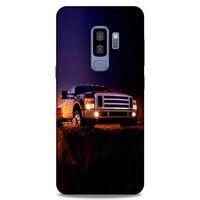 Lopard Samsung Galaxy S9 Plus Uyumlu Kılıf PickUpX (31) TPU Kılıf Siyah Gün Batımı
