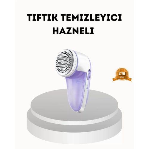 Taşınabilir Şarjlı Tiftik Toplayıcı – Çıkarılabilir Hazneli, Anti-statik Fırçalı