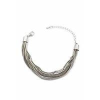 Zincirli Bileklik - Gümüş