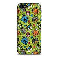 Retro (5) Desen Koruma Kabı Renkli Apple iPhone SE Kılıf