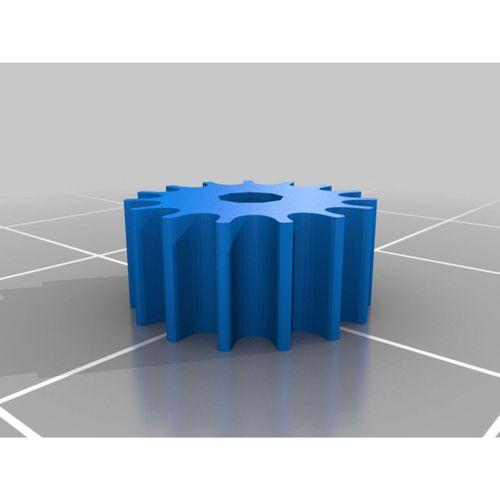 My Customized Parametrik Kasnak Çok Dişli Profilleri 3D Baskı (Bu ürün Sadece Plastik parçadır - Almadan Önce Soru Sorabilirsiniz)