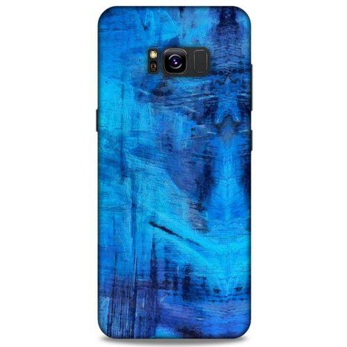 Samsung Galaxy S8 Plus Uyumlu Kılıf Mavi Delisi (12) Koruyucu Silikon Duvar Kağıdı
