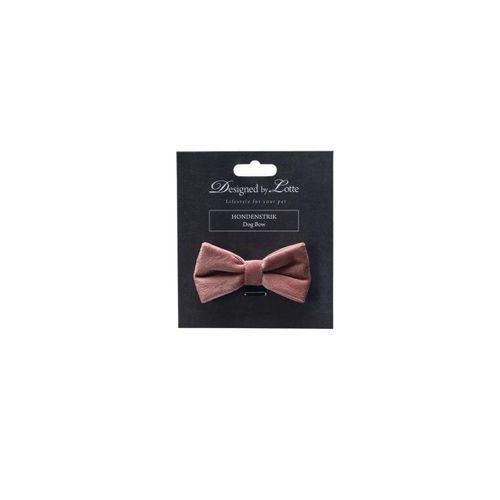 Beeztees DBL Köpek Papyonu, Kadife, Pembe, 9cm