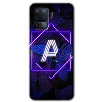 OPPO Oppo Reno 5 Lite Kılıf HD Baskılı Desen + Hayalet Cam Yandan Görünmez