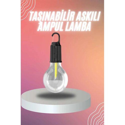 Dekoratif Kamp Lambası Askılı Ampul Led Işık Type-c Girişli