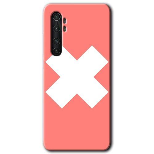 MRCİLETİSİM Xiaomi Mi Note 10 Lite Kılıf HD Desen Baskılı Arka Kapak + Temperli Cam - Close