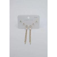 Çoklu Set Küpe - Altın