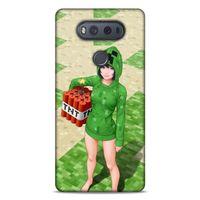Lopard LG K61 Uyumlu Kılıf PiXel (33) Hybrid Kılıf TNT Girl