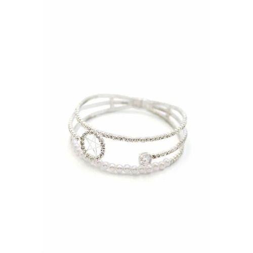 İncili Su Yolu Bileklik - Gümüş