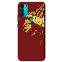 MRCİLETİSİM General Mobile GM 21 Plus Kılıf HD Desen Baskılı Arka Kapak + Temperli Cam - Zoo