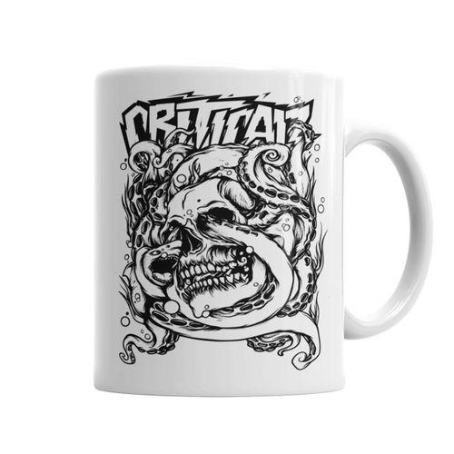 Criticalz Skull Kupa Bardak Porselen