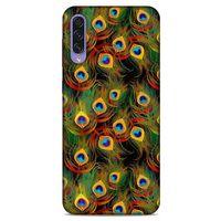 Samsung Galaxy A50s Kılıf Desenli Özel Seri Tüyler (12) Koruyucu Silikon