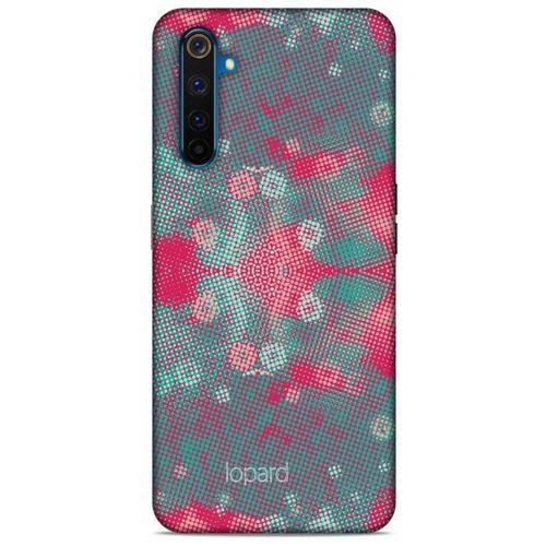 Oppo Realme 6 Kılıf Pastel Renkler (48) Bumper Kılıf Pembe Yeşil
