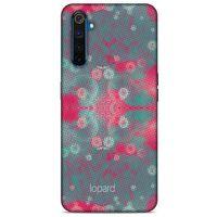 Oppo Realme 6 Kılıf Pastel Renkler (48) Bumper Kılıf Pembe Yeşil