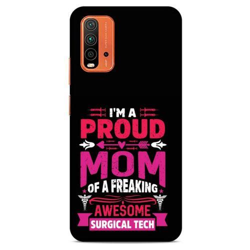 Xiaomi Redmi 9T Uyumlu Kılıf Pembe Delisi (48) Bumper Kılıf Writing