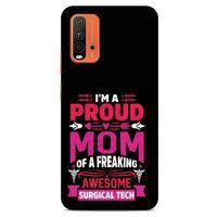 Xiaomi Redmi 9T Uyumlu Kılıf Pembe Delisi (48) Bumper Kılıf Writing