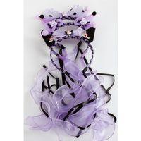 Çzgflm Fiyong Tül Sallantılı Örme Çocuk Taç