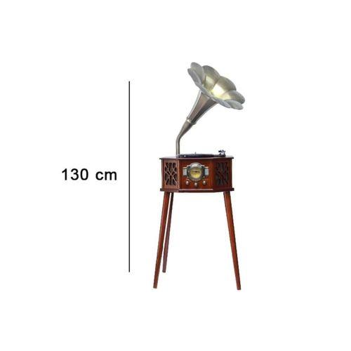 Standlı Gramofon Bluetooth Özl.turntable Phone With Leg