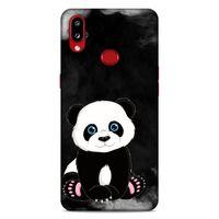 Lopard Samsung Galaxy A10s Uyumlu Kılıf GameX (5) Koruma Kabı Sevimli Panda