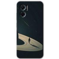 Potkal Hediye Fabrikası Xiaomi Redmi 10 5G HD Baskılı Kılıf + 9D Tam Ekran Koruyucu - Space Planet