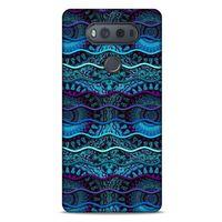 LG K61 Kılıf Baskılı Özel Seri Taşlı (37) Silicone Cover