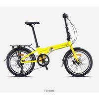 Kron FD3000 20 Jant Hidrolik Fren Katlanır Bisiklet Sarı-Altın Sarı