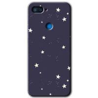 Xiaomi Mi 8 Lite HD Baskılı Kılıf + 9D Tam Ekran Koruyucu - Gökyüzü Yıldız