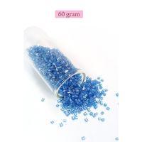 Kesme Cam Boncuk 2mm - 60 Gram - Şeffaf Mavi - BNC374