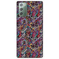Retro (2) Desen Kabı Renkli Samsung Galaxy Note 20 Kılıf