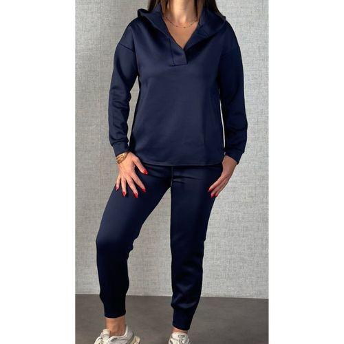 Kadın Uzun Kollu Kapüşonlu Ikili Takım