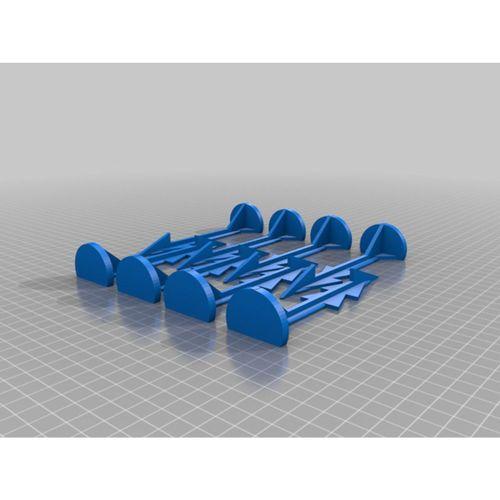 - Yer Şilte Kazıkları 3D Baskı (Bu ürün Sadece Plastik parçadır - Almadan Önce Soru Sorabilirsiniz)