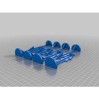 - Yer Şilte Kazıkları 3D Baskı (Bu ürün Sadece Plastik parçadır - Almadan Önce Soru Sorabilirsiniz)