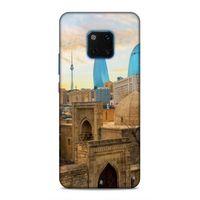Huawei Mate 20 Pro Uyumlu Kılıf Azarbaijan (11) Tam Koruma Ateş Kuleleri