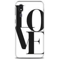 Samsung Galaxy A2 Core Kılıf HD Baskılı Kılıf - Love + Tam Ekran Koruyucu