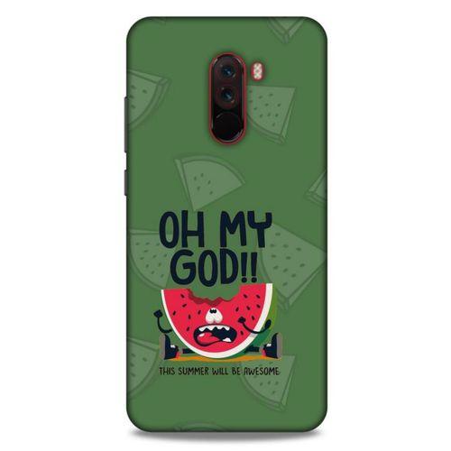 Frutix Karpuz 02 Xiaomi Pocophone F1 Kılıf Desenli Silikon
